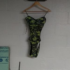 OP Camo One Piece Bathing Suit
